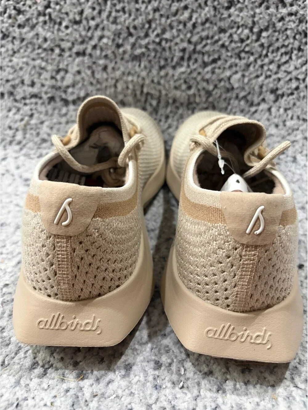 Allbirds Tree Dasher 2 Mens Size 9 Beige Athletic Running Shoes Sneakers